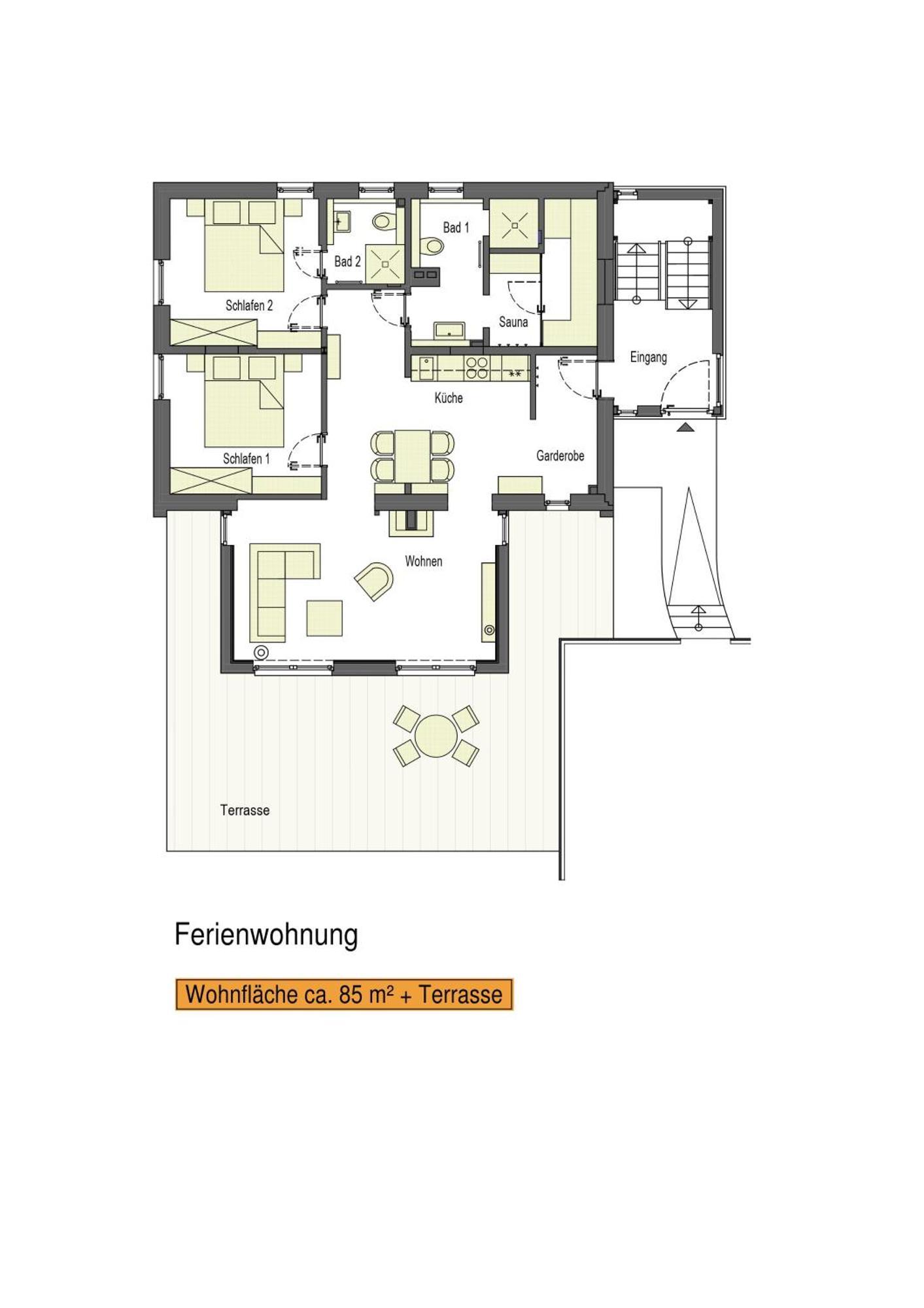 Ferienwohnung 1 K20 ボルクム エクステリア 写真