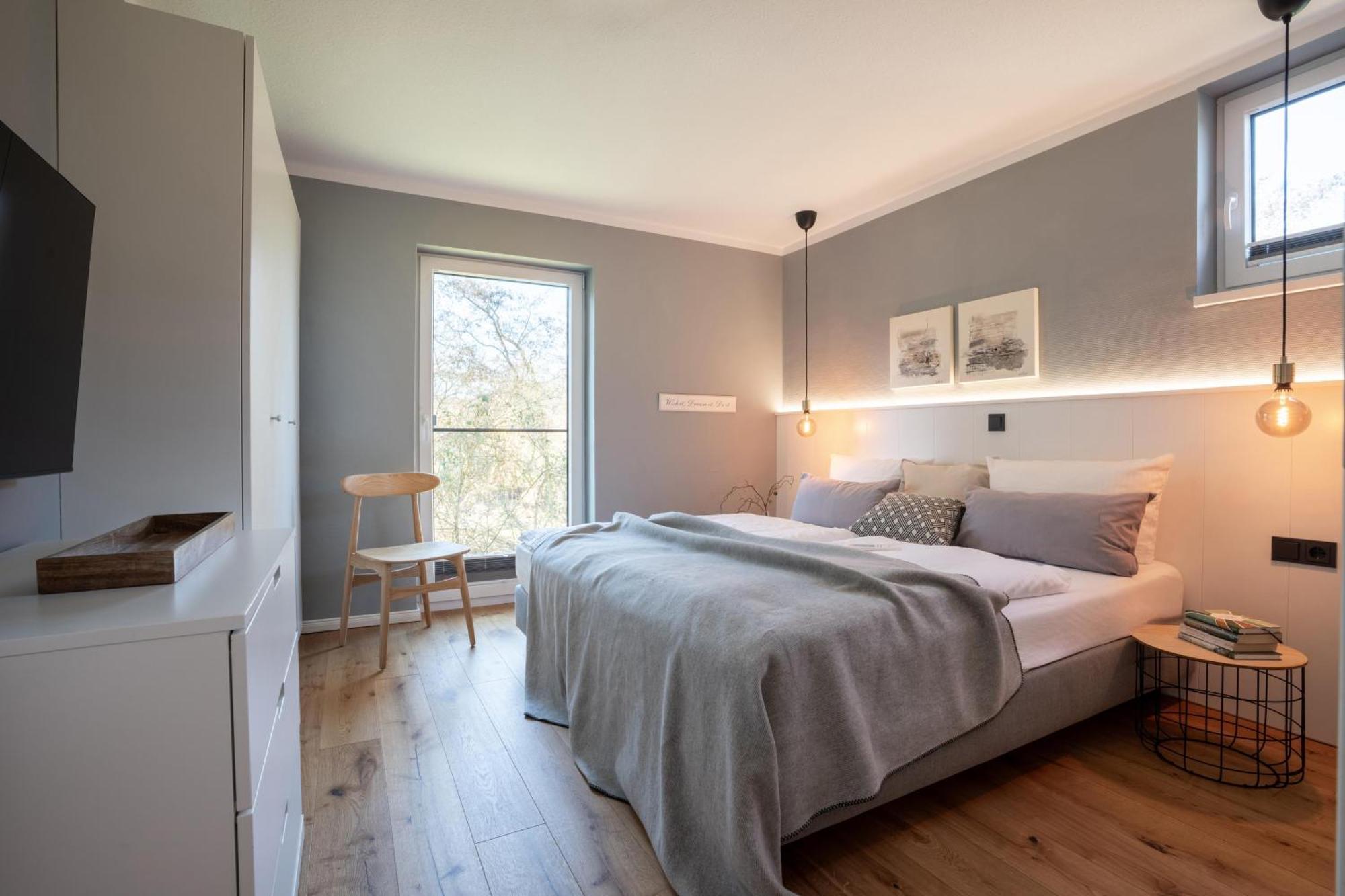 Ferienwohnung 1 K20 ボルクム エクステリア 写真